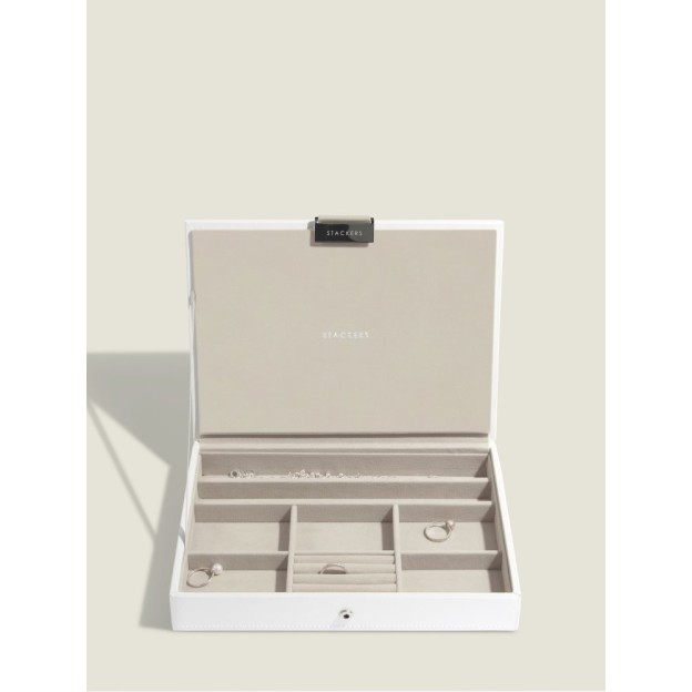 Cutie pentru bijuterii CLASSIC alba