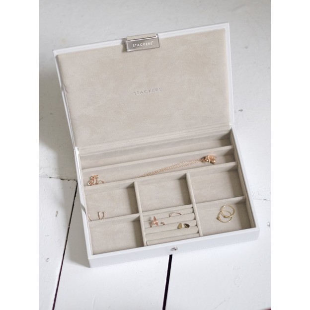 Cutie pentru bijuterii CLASSIC alba
