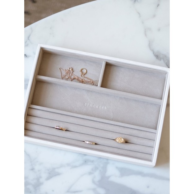 Cutie pentru bijuterii CLASSIC alba