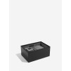 Cutie pentru ceas 2 secțiuni Black