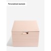 Set 4 cutii pentru bijuterii roz