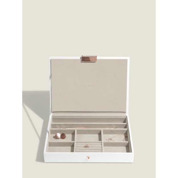 Cutie pentru bijuterii alba