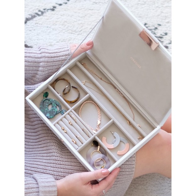 Cutie pentru bijuterii alba
