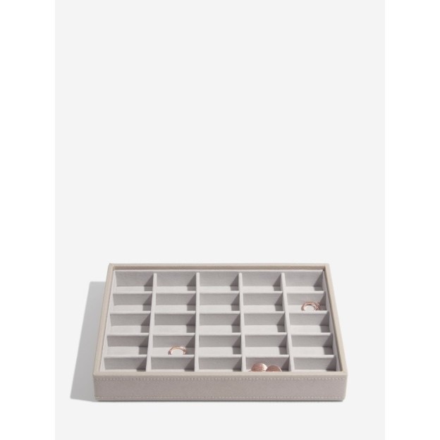 Set 3 cutii pentru bijuterii bej CLASSIC