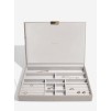 Set 3 cutii pentru bijuterii bej
