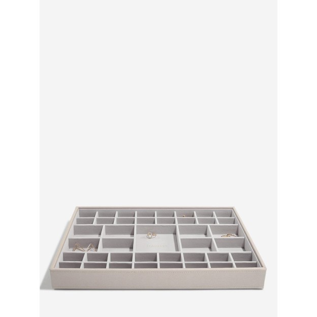 Set 3 cutii pentru bijuterii bej