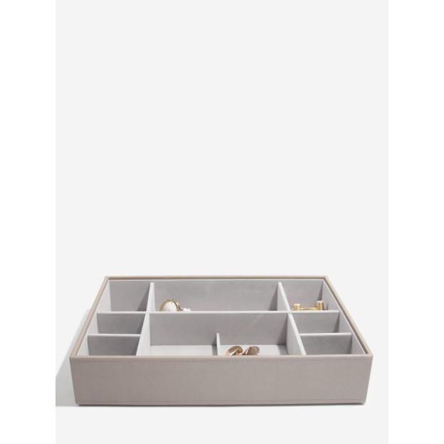 Set 3 cutii pentru bijuterii bej