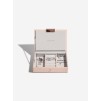 Set mini 2 cutii pentru bijuterii roz