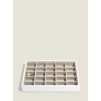 Set 4 cutii pentru bijuterii alb/rose gold