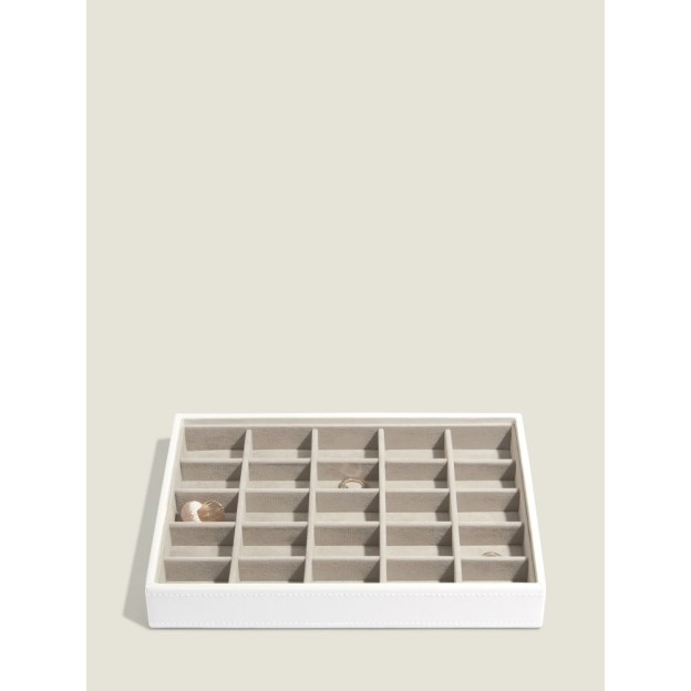 Set 4 cutii pentru bijuterii alb/rose gold