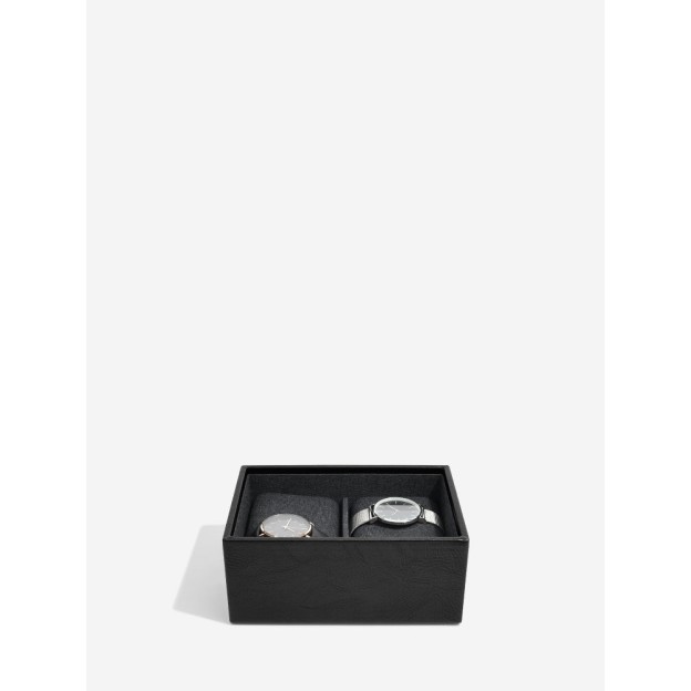 Cutie cu 2 nivele pu bijuterie&ceas
