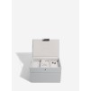 Set mini 2 cutii pentru bijuterii gri