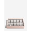 Cutie pentru bijuterie cu 3 nivele roz