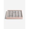 Cutie pentru bijuterie cu 3 nivele roz