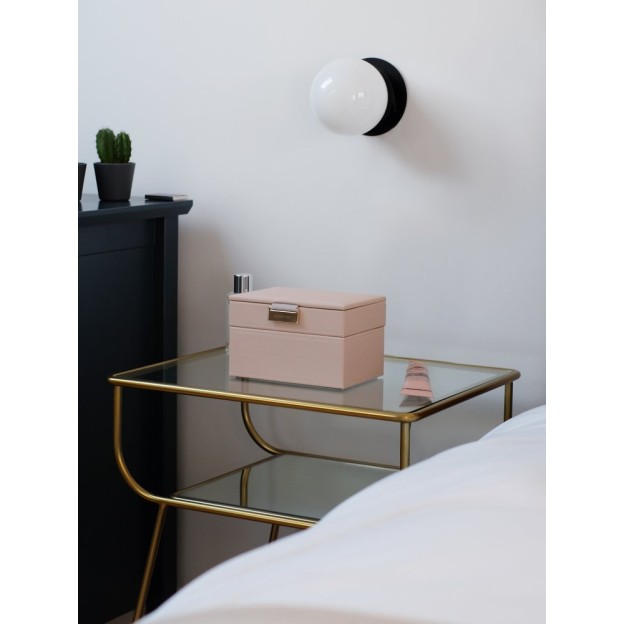 Cutie pentru bijuterie cu 2 nivele roz