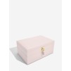 Cutie pentru bijuterie cu 2 nivele roz