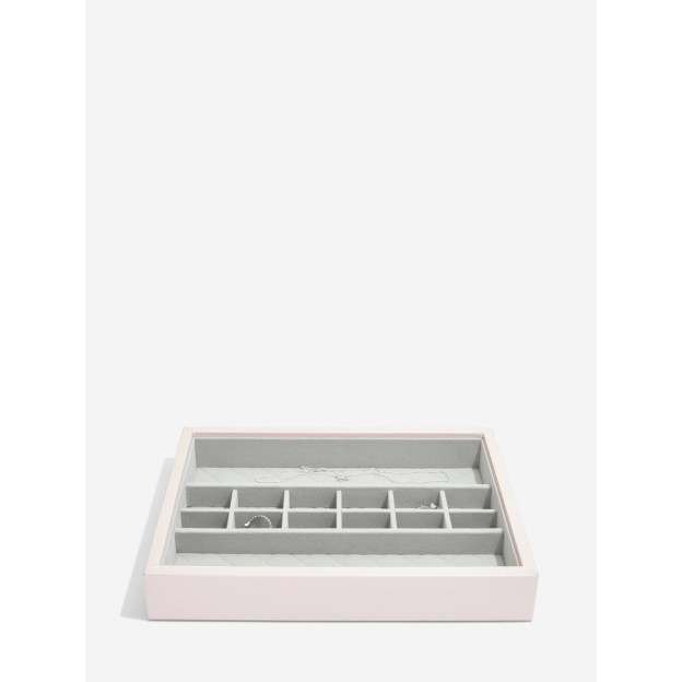 Set 2 cutii pentru bijuterii roz
