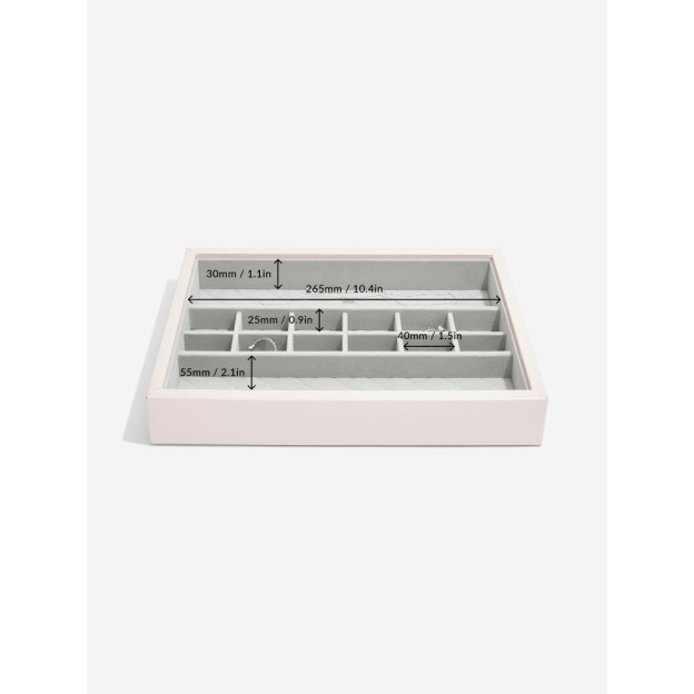 Set 2 cutii pentru bijuterii roz