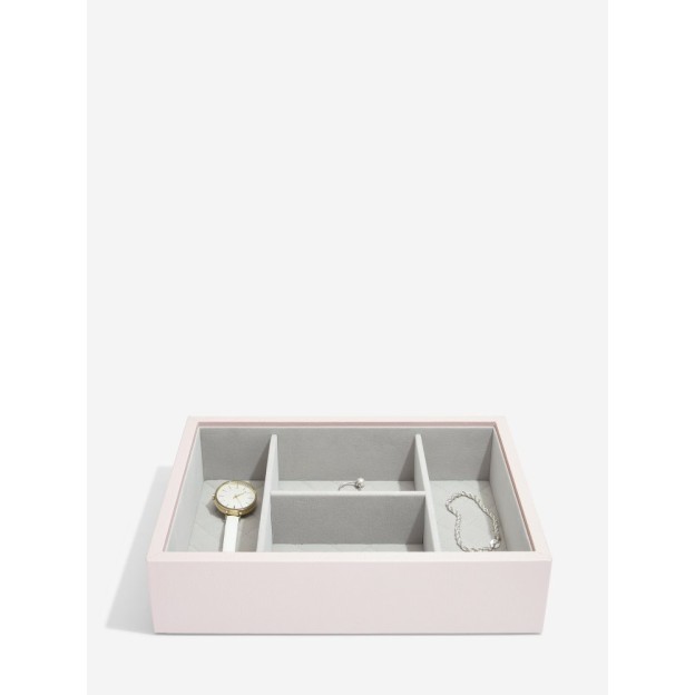 Set 3 cutii pentru bijuterii roz