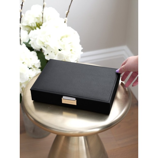 Cutie pentru bijuterii CLASSIC BLACK