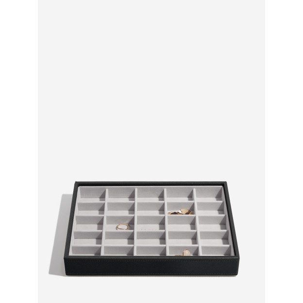 Cutie pentru bijuterii cu sectii BLACK