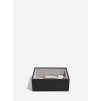 Cutie pentru bijuterie cu 2 nivele  mini neagra