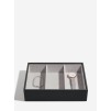 Set 4 cutii pentru bijuterii CLASSIC negru