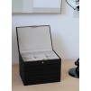 Set 4 cutii pentru bijuterii CLASSIC negru