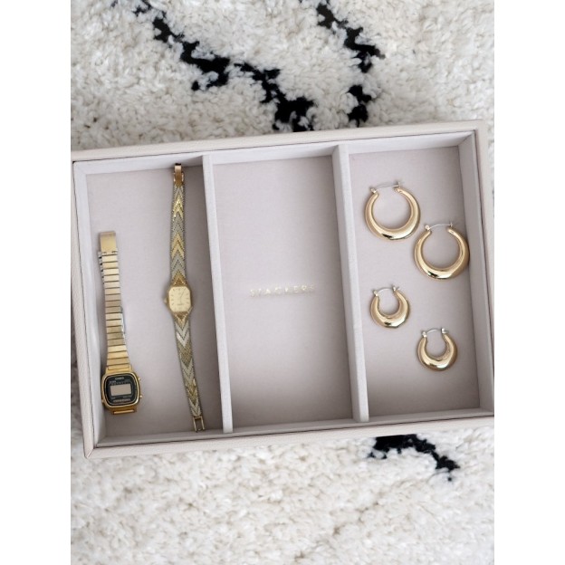 Cutie pentru ceasuri si accesorii CLASSIC ivory