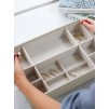 Cutie pentru ceas si accesorii ivory