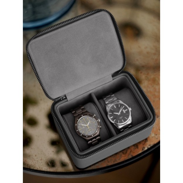 Cutie pentru ceas cu 2 sectiuni GREY