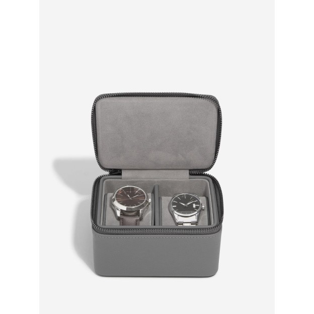 Cutie pentru ceas cu 2 sectiuni GREY