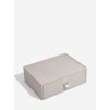Cutie pentru bijuterii gri CLASSIC