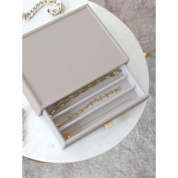 Cutie pentru bijuterii bej CLASSIC