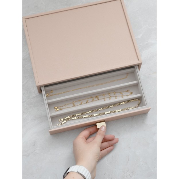 Cutie pentru bijuterii roz CLASSIC