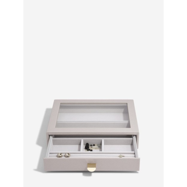Set 3 cutii pentru bijuterii CLASSIC BEJ