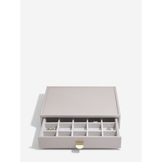 Set 3 cutii pentru bijuterii CLASSIC BEJ