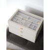 Set 3 cutii pentru bijuterii SUPERSIZE ivory