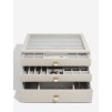 Set 3 cutii pentru bijuterii SUPERSIZE ivory