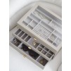 Set 3 cutii pentru bijuterii SUPERSIZE ivory