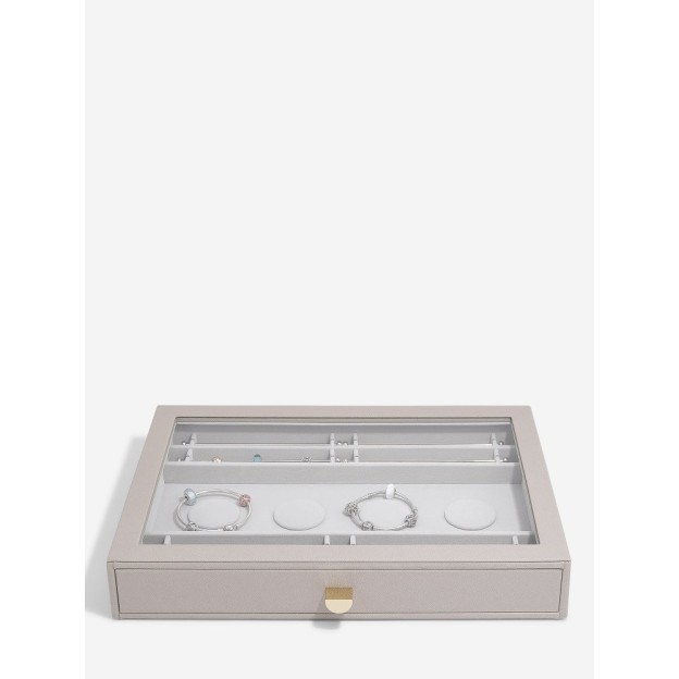 Cutie pentru bijuterie maro mare