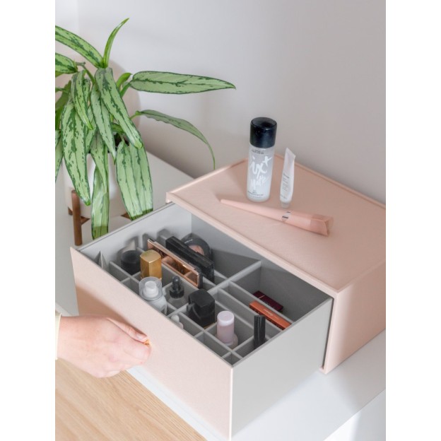 Organizator makeup mare roz