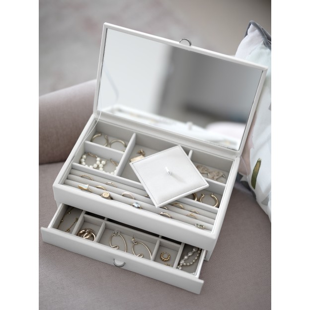Шкатулка для драгоценностей medie белая