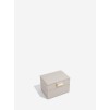 Set 2 cutii pentru bijuterii mini bej