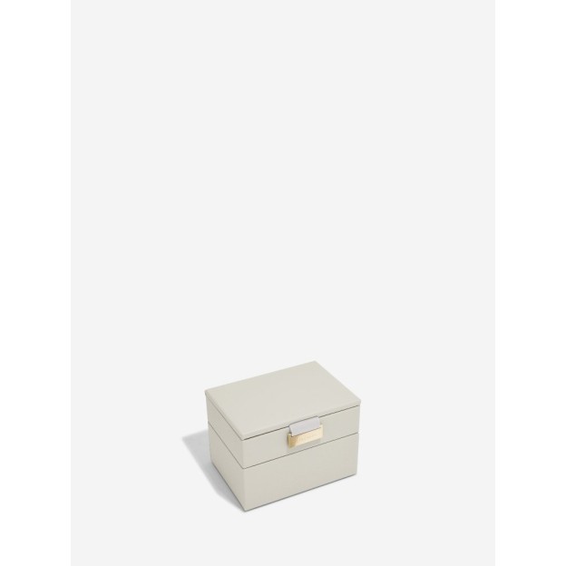 Set 2 cutii pentru bijuterii mini ivory