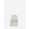 Set 2 cutii pentru bijuterii mini ivory
