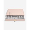 Set 3 cutii pentru bijuterii SUPERSIZE roz/ivory