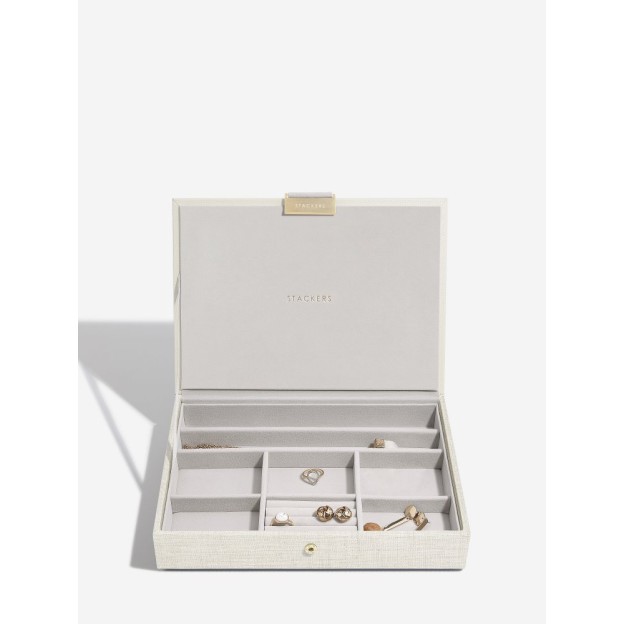 Cutie pentru bijuterii gri