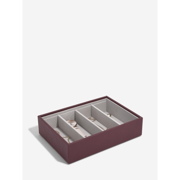 Cutie pentru accesorii&ochelari classic BURGUNDY