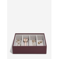 Cutie pentru accesorii&ochelari classic BURGUNDY